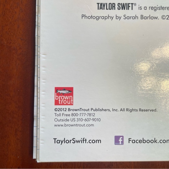 Taylor Swift Notebook - Picture 9 of 9